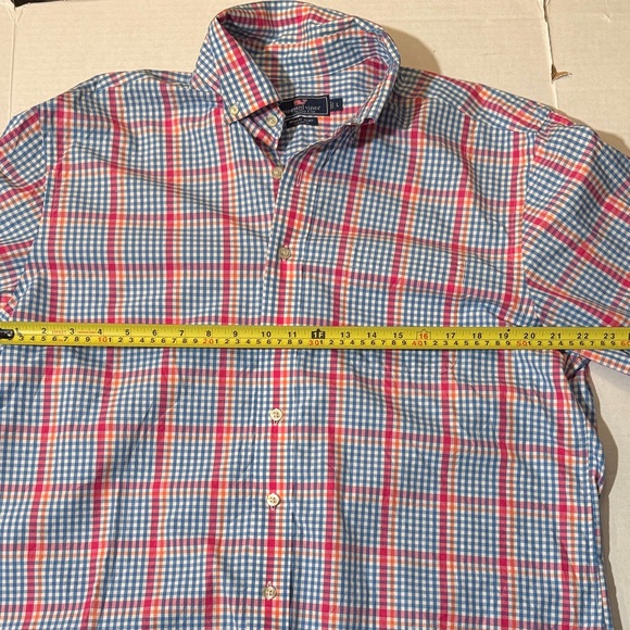 Vineyard Vines Murray Shirt | Plaid Long Sleeve Button‑Down | Size Large - Picture 13 of 16
